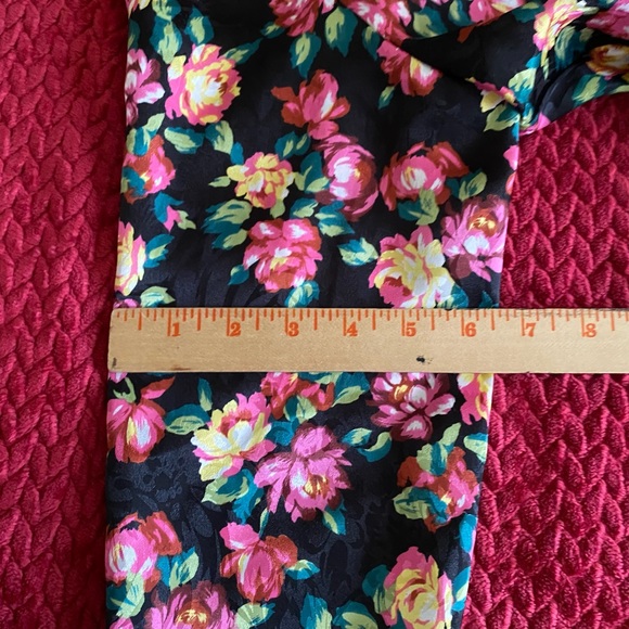Vintage Pat Orgenti butique 80s Floral Print Blouse/Blazer Button Down Women’s - Picture 7 of 13